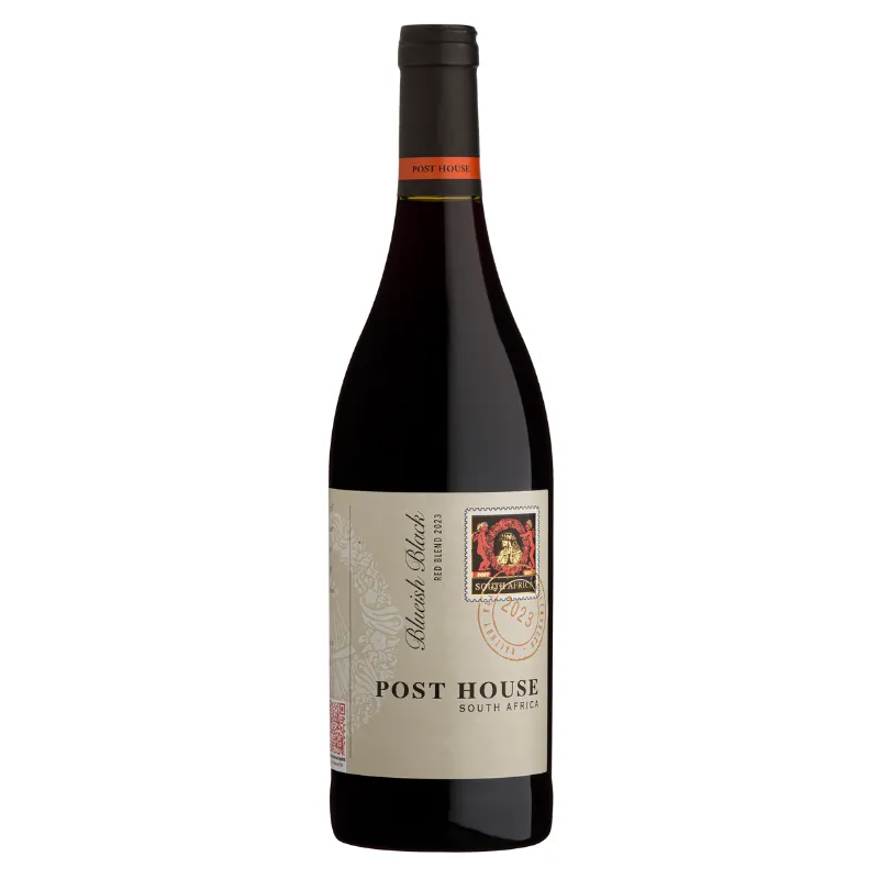 Post House, Blueish Black Blend Shiraz/Cabernet/Pinotage/Merlot (750 ml)